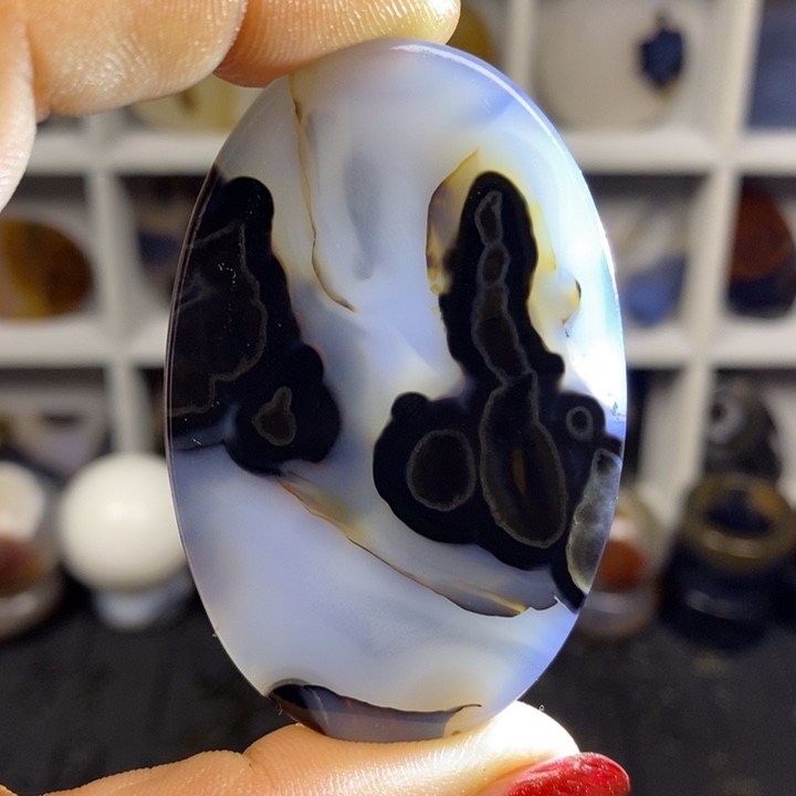 玛瑙/玉髓未镶嵌颈饰