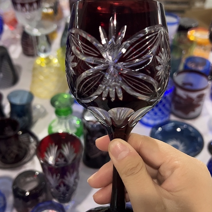 手柄款水晶玻璃微瑕一