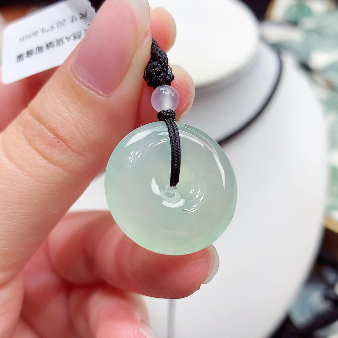 颈饰未镶嵌翡翠翡翠26，20.9/5.6