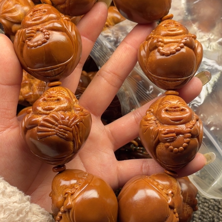 橄榄核吊坠难**见橄榄核