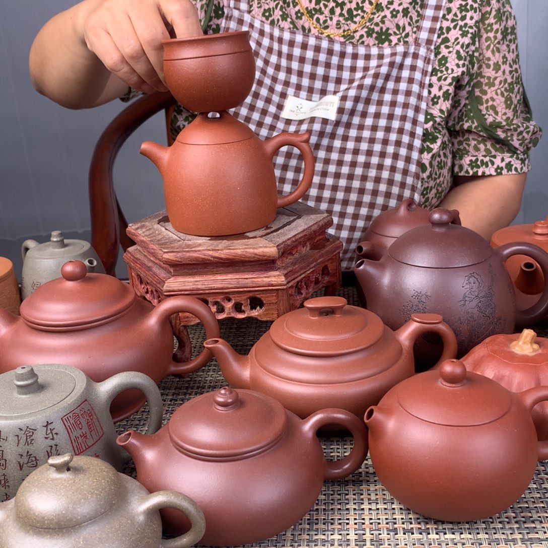 慧***子茶壶紫砂宜兴紫砂壶茶壶原矿紫砂壶