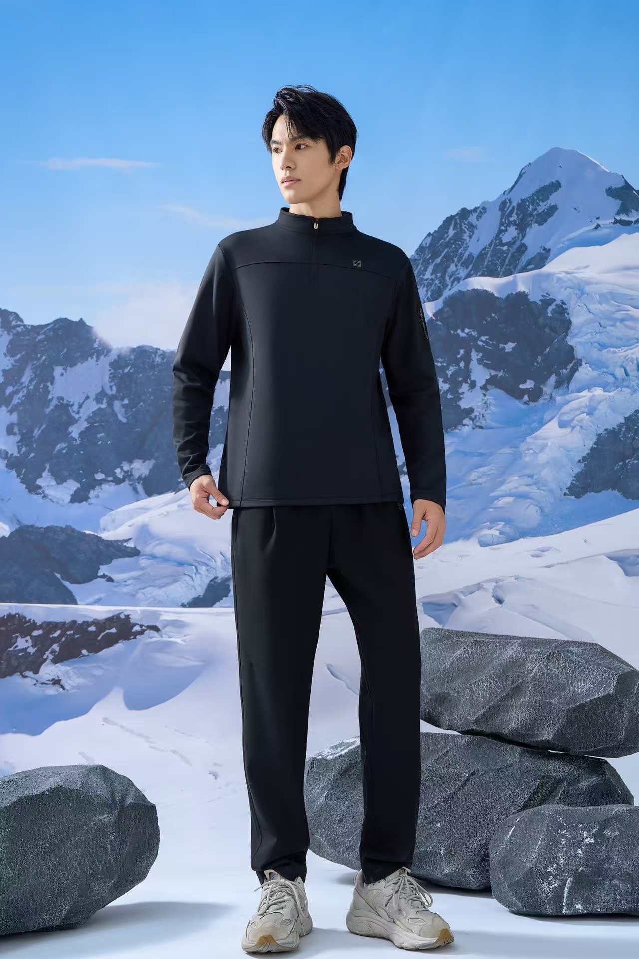 2561-冲锋1号骑行运动服户外贵族男士卫衣