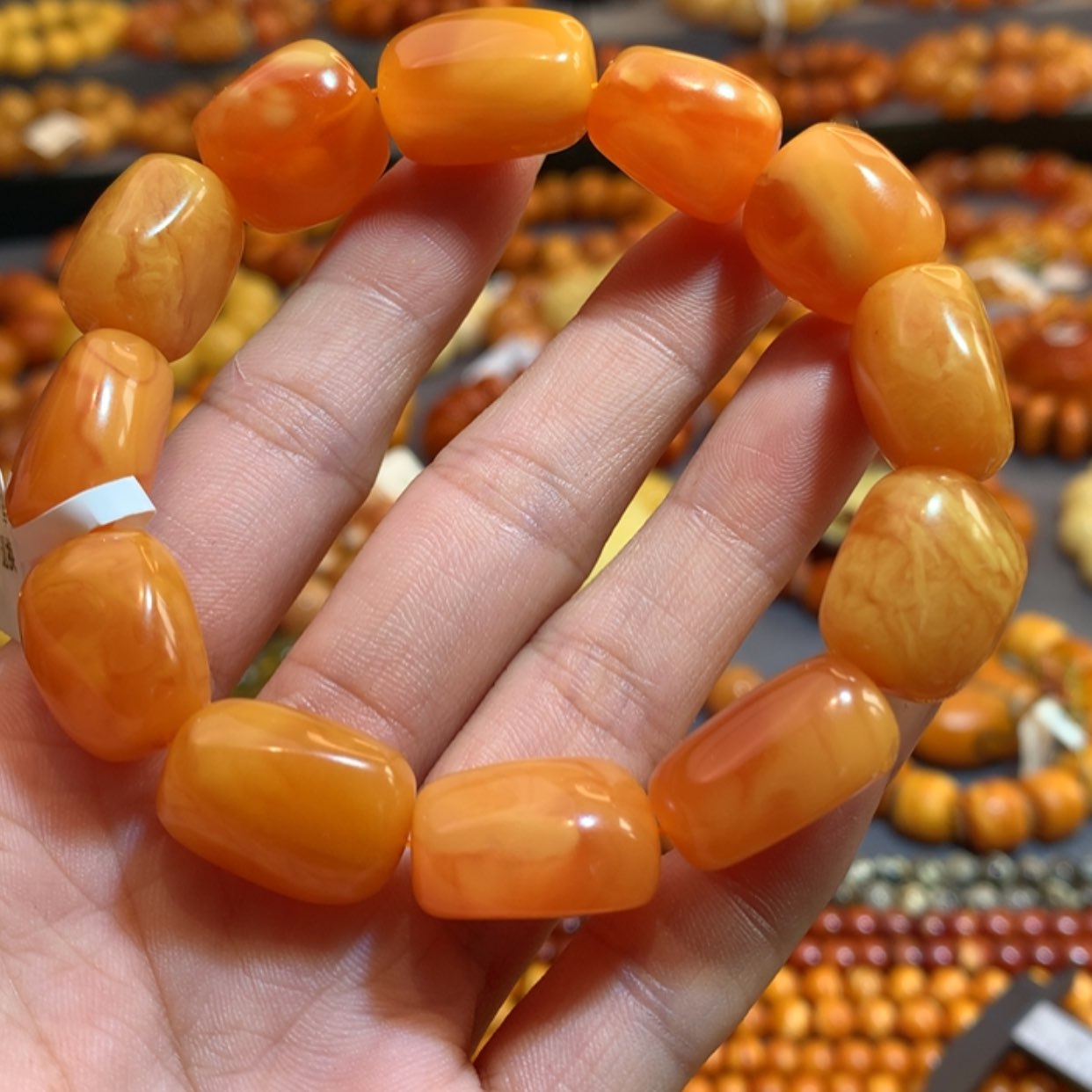 【闪购商品】未镶嵌琥珀手链蜜蜡