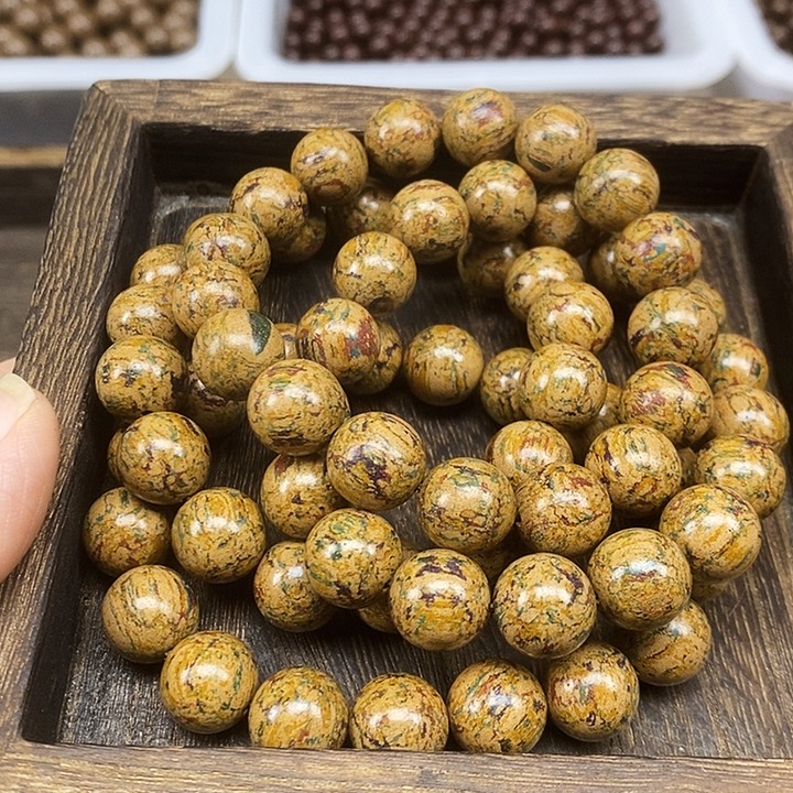 敦煌遇见飞天1.2天然合香珠到手40颗打底