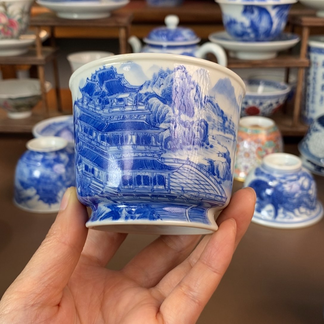 景德镇陶瓷手工手绘