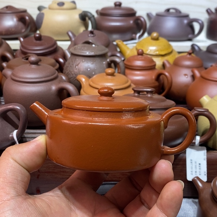 六***璃紫砂茶壶精工制作