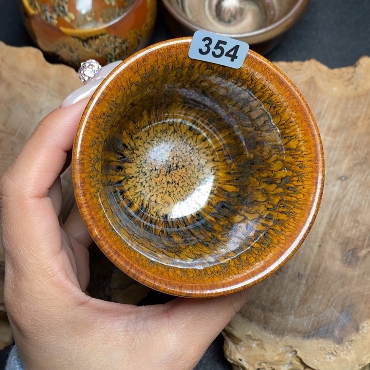 茶盏建窑建盏主人杯354