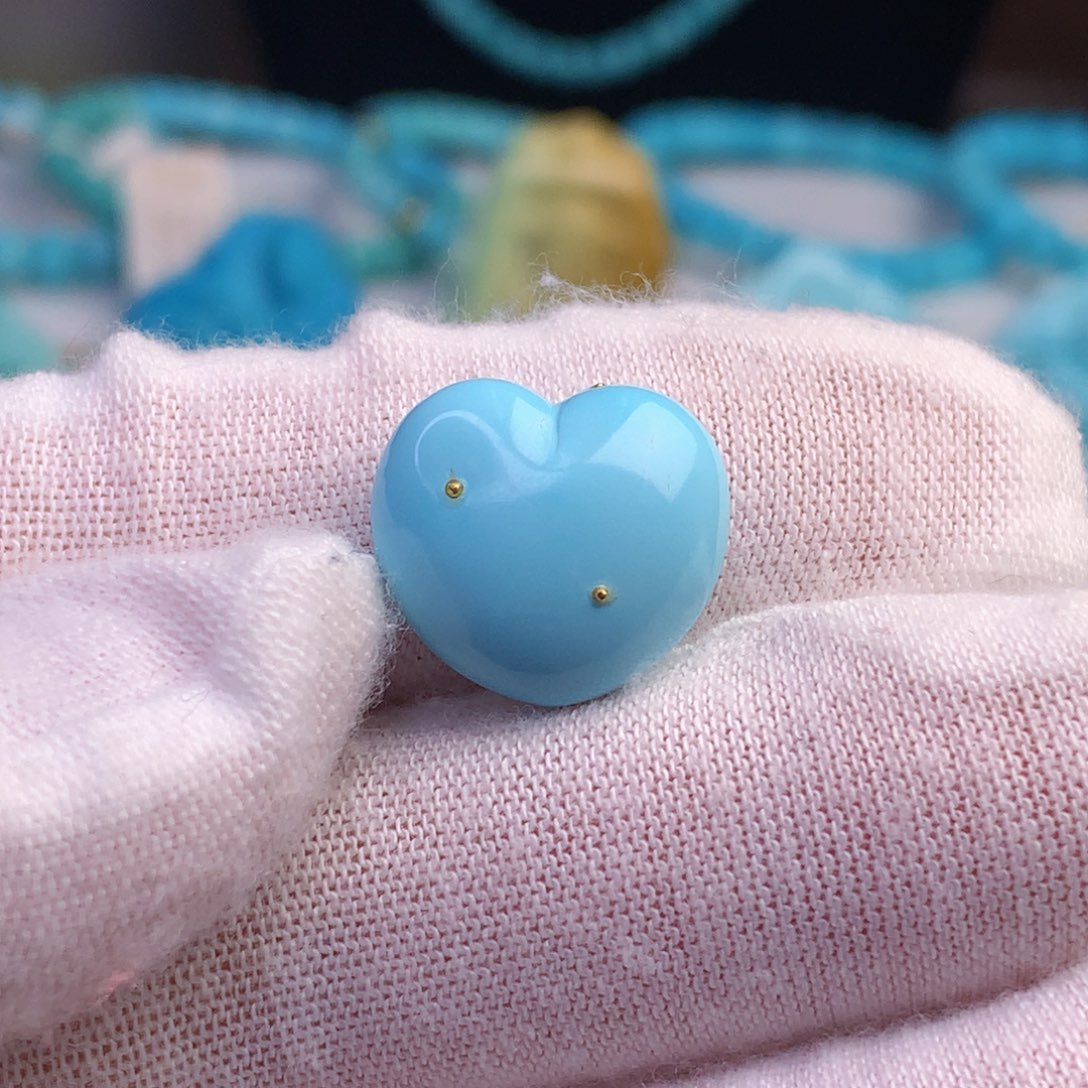 绿松石珠宝奇石未镶嵌