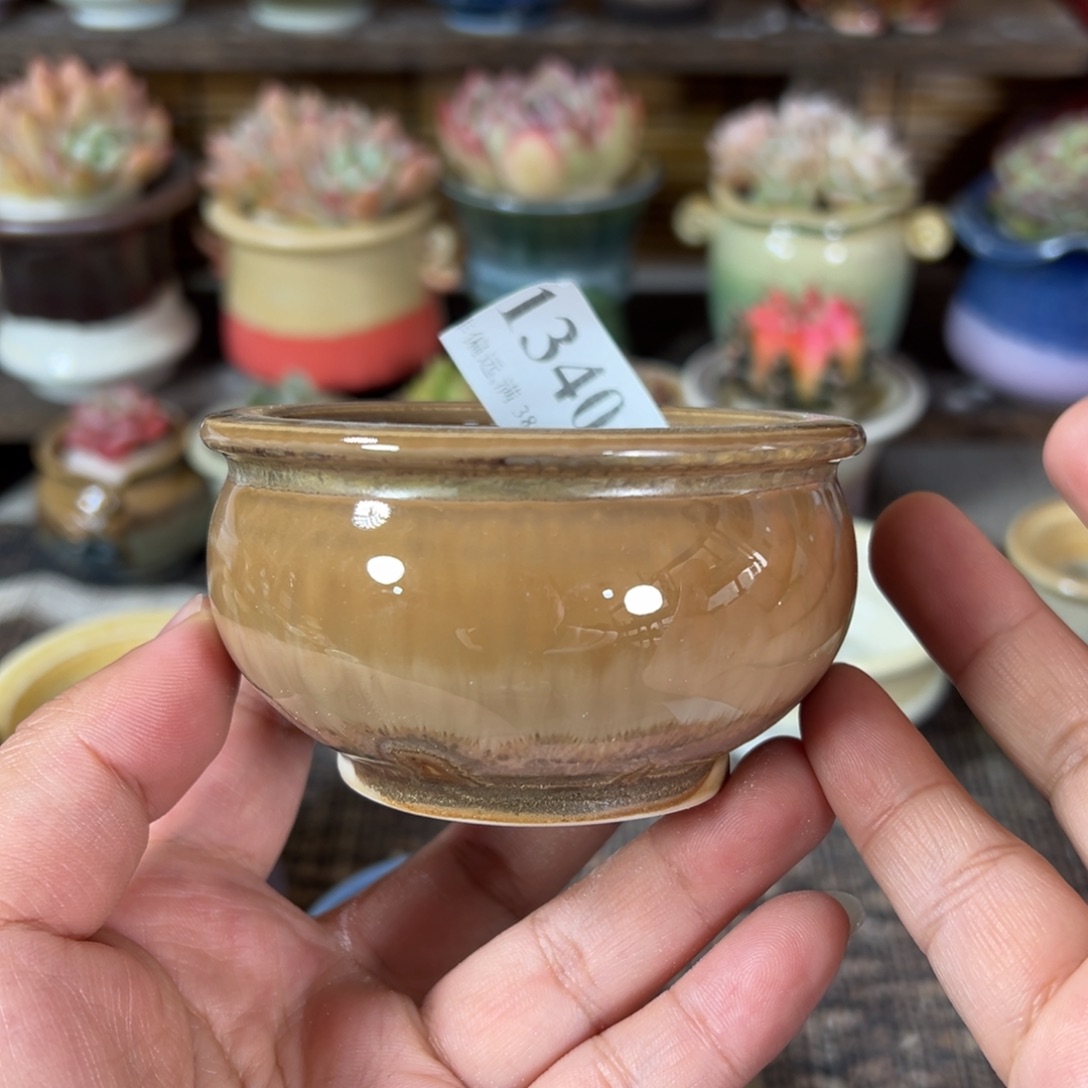 陶瓷景德镇手工花盆