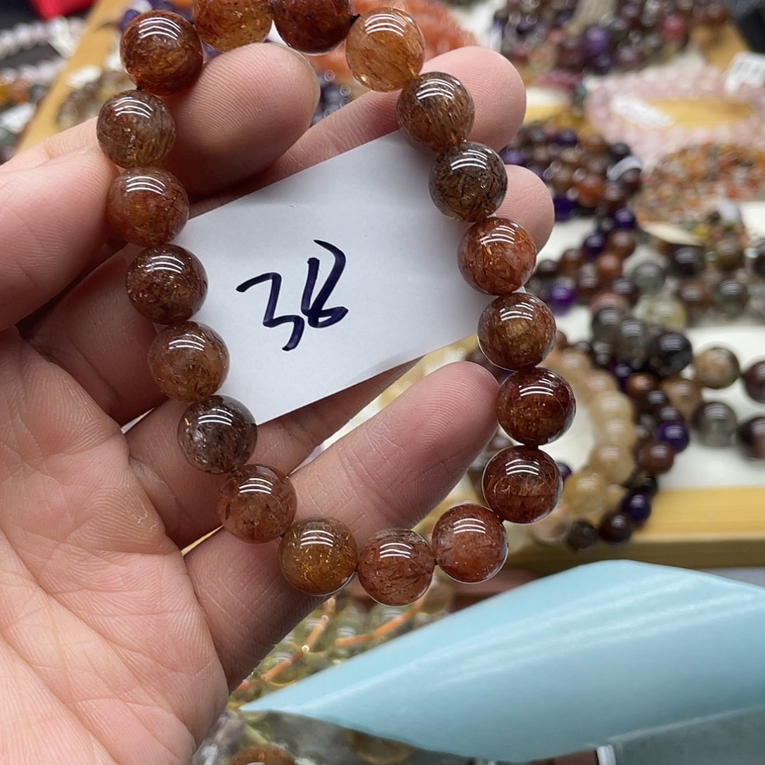 水晶手串未镶嵌天然