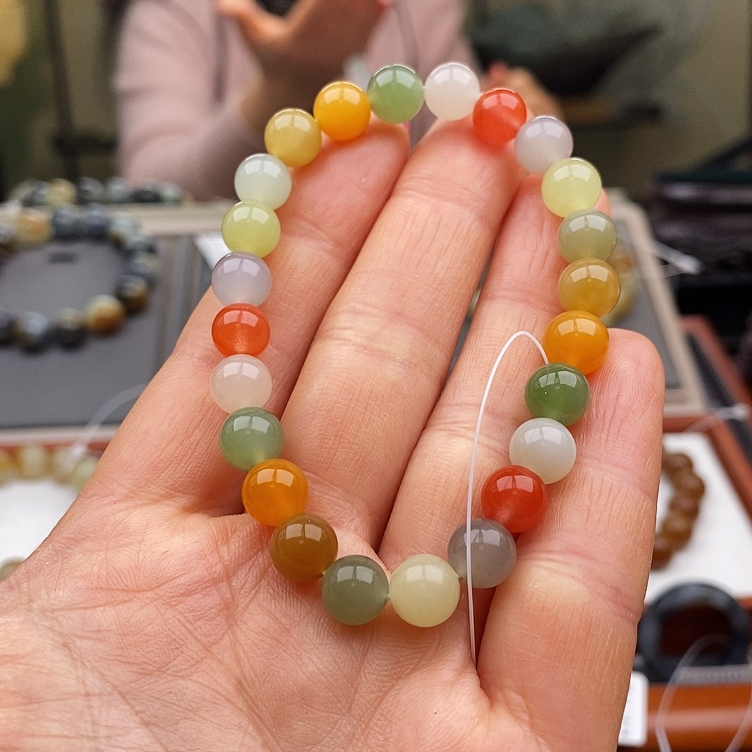 和田玉手链未镶嵌