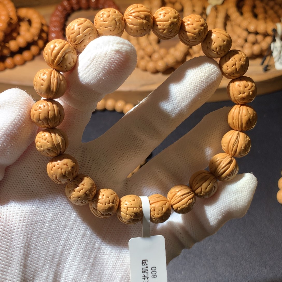 一***生桃核手串东北野生小肌肉12