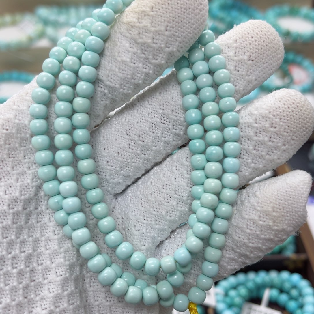 绿松石绿松石未镶嵌雪*