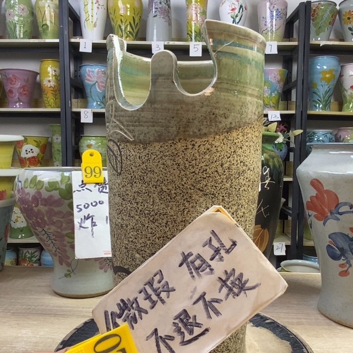 景德镇高温陶瓷花盆