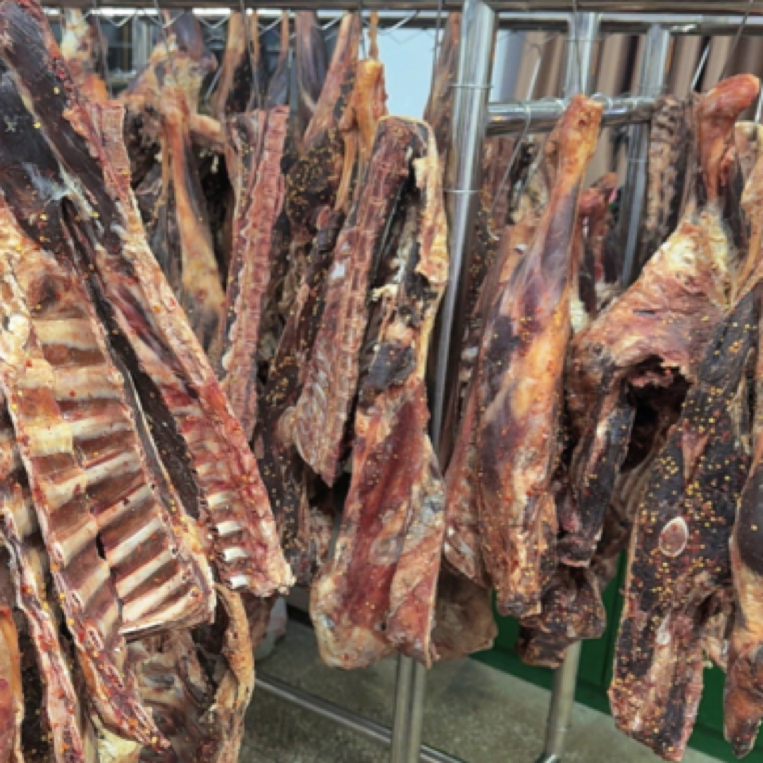 大别山新县本地腊羊肉羊腿