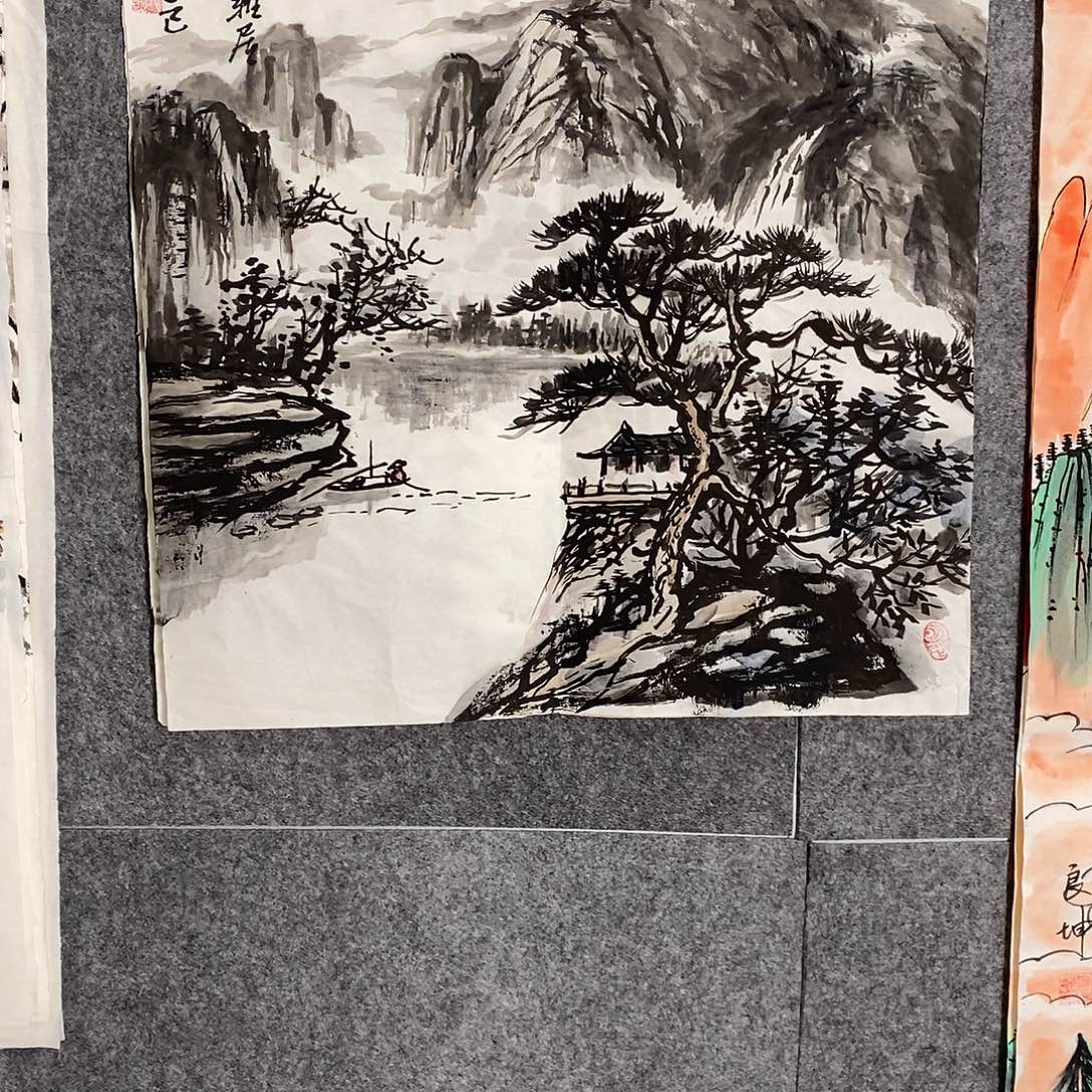 国画手写手绘国画作品13