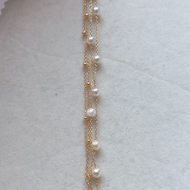 海水珍珠颈饰银S925镶嵌