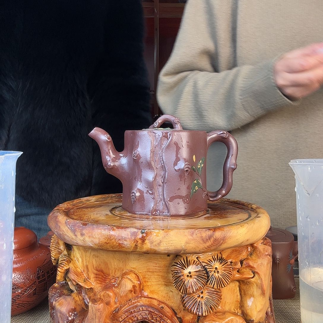 紫砂茶壶一壶李紫砂