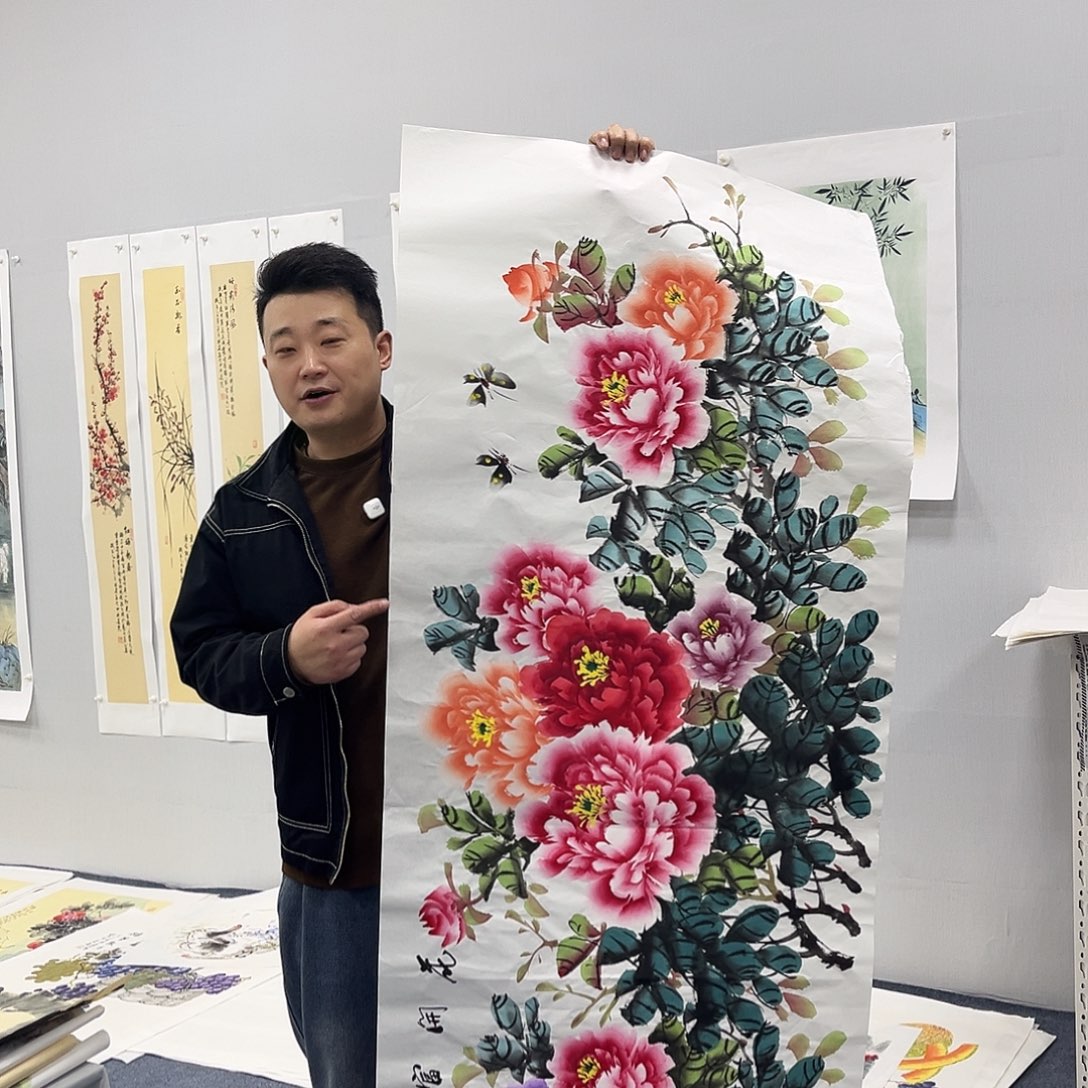 国画纯手绘字画作品