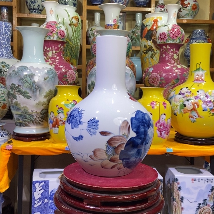 景德镇陶瓷花瓶摆件