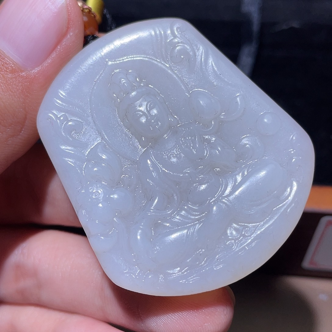 和田玉颈饰未镶嵌Y