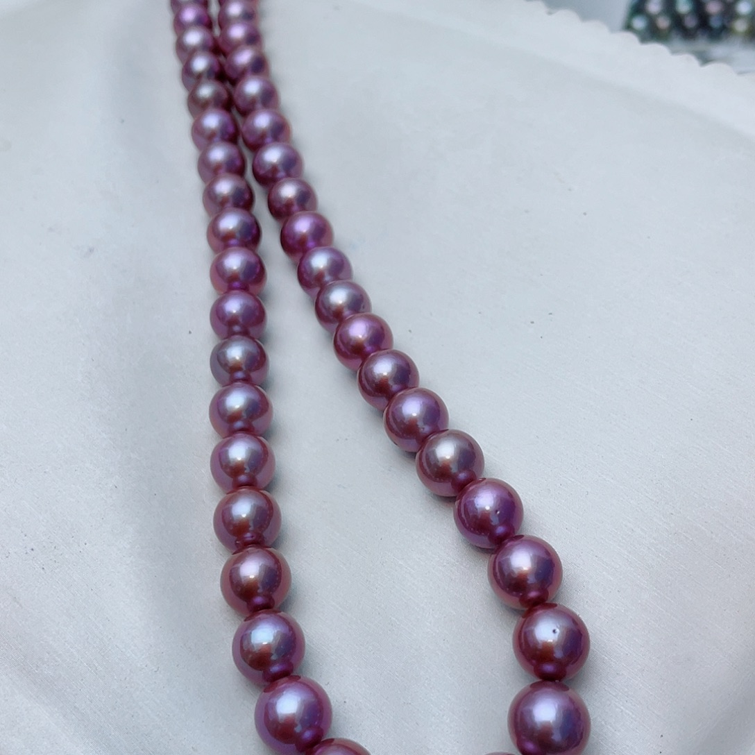 淡水珍珠颈饰未镶嵌w12