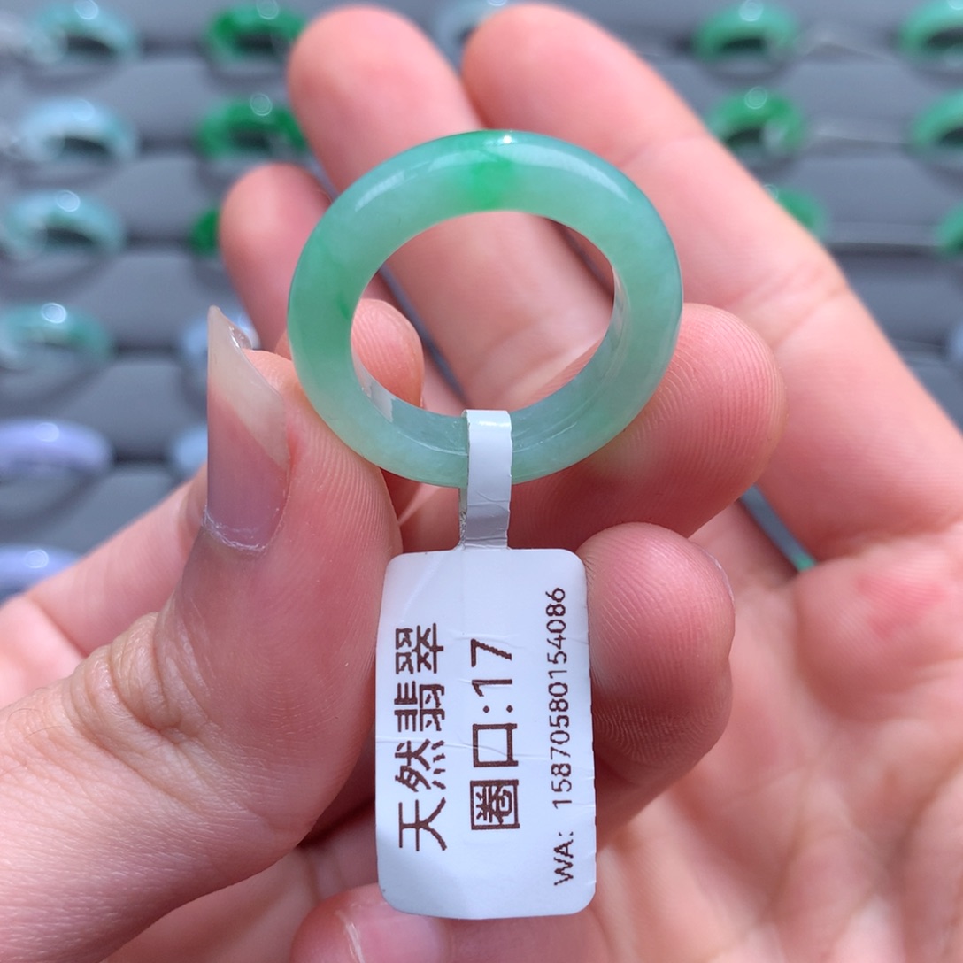翡翠戒指未镶嵌X*天然