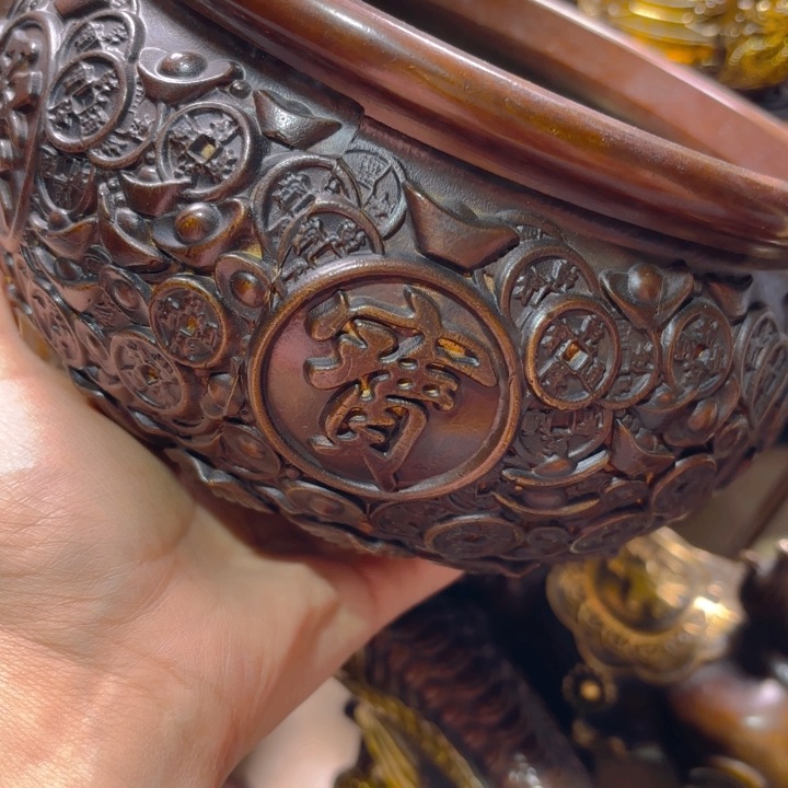 铜器摆件收收藏藏