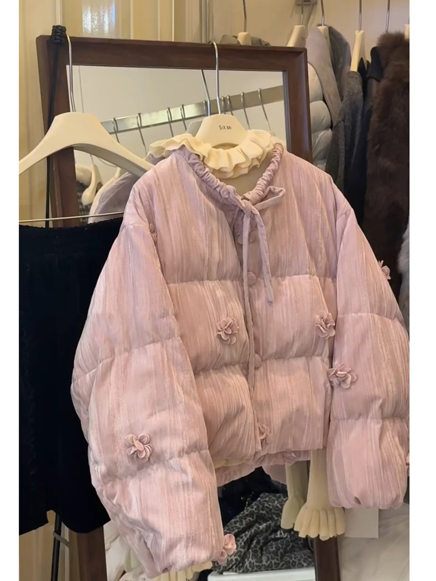 2025冬季新款韩版宽松显瘦百搭加厚保暖棉衣棉服女短款面包服外套