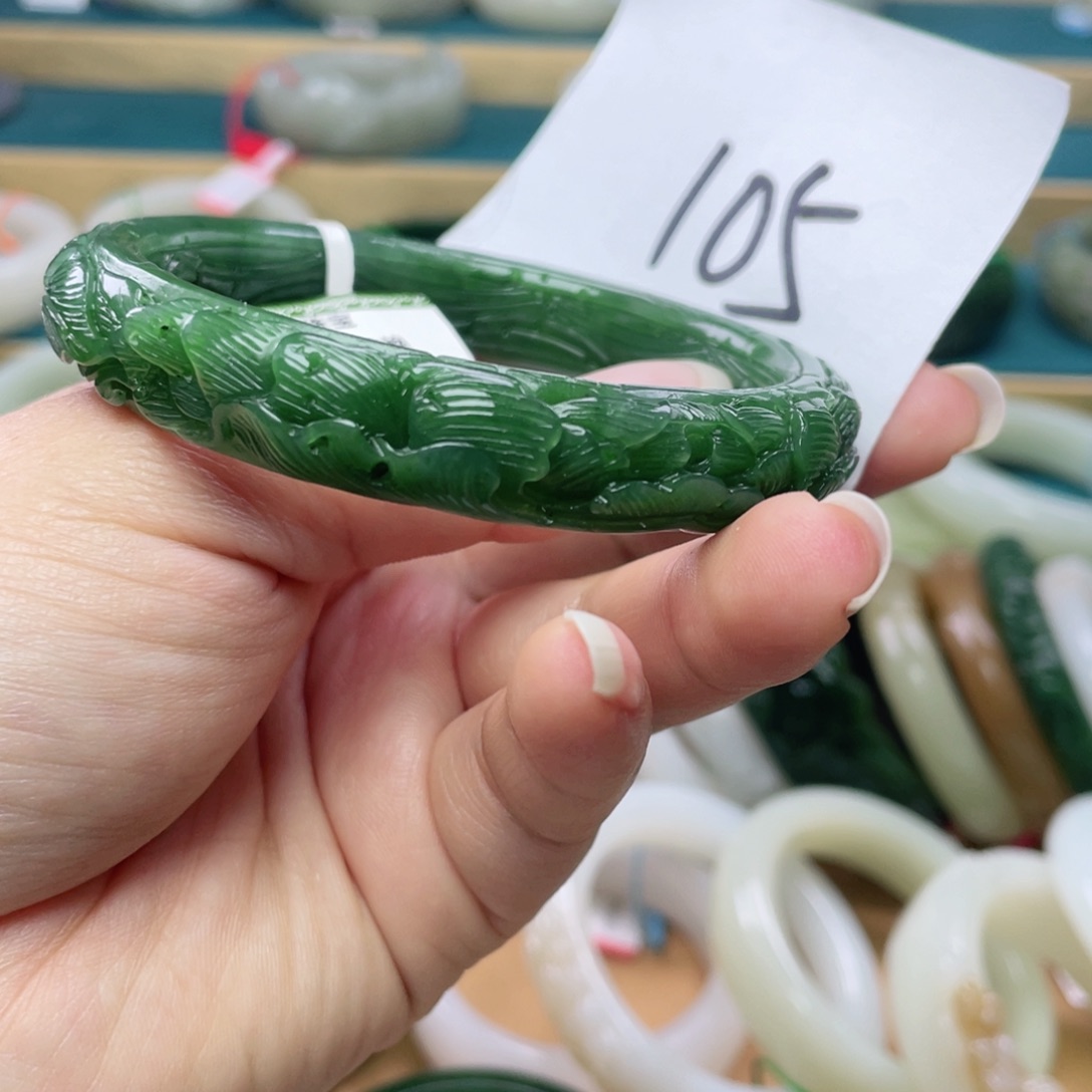 未镶嵌手镯和田玉圈口62