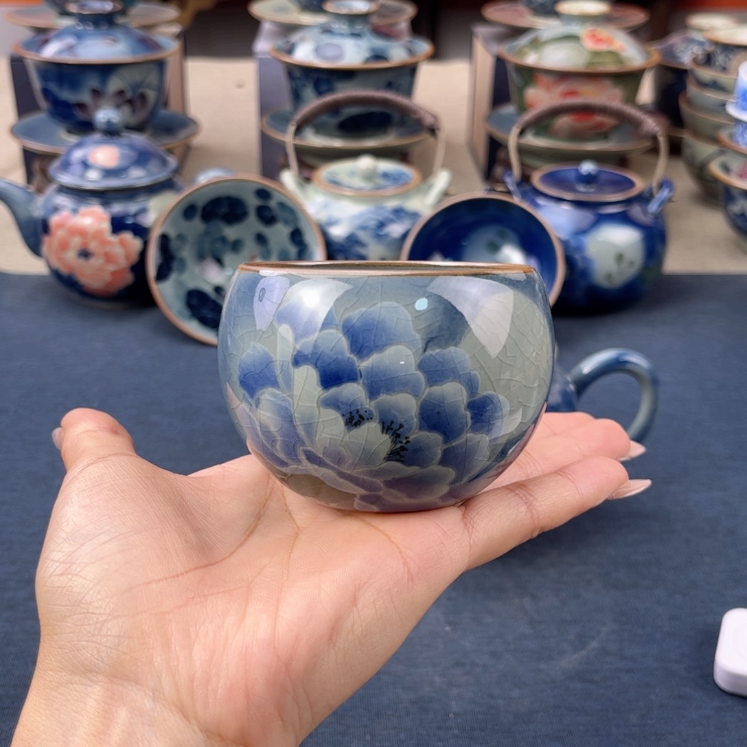 杯景德镇手绘手工茶具