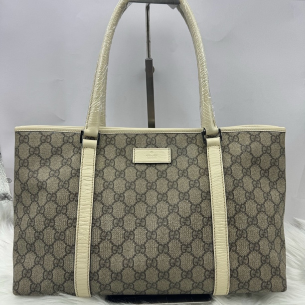 95新 GUCCI/古驰 尔忧中古/古驰/拖特包 妈咪包 单肩包00139