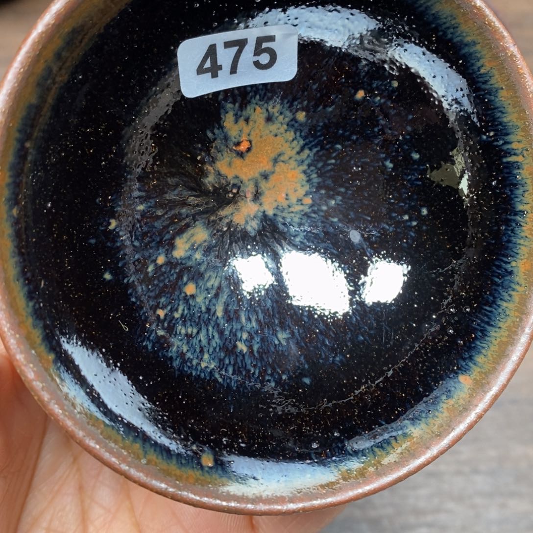 茶盏龙窑柴烧自然还原475