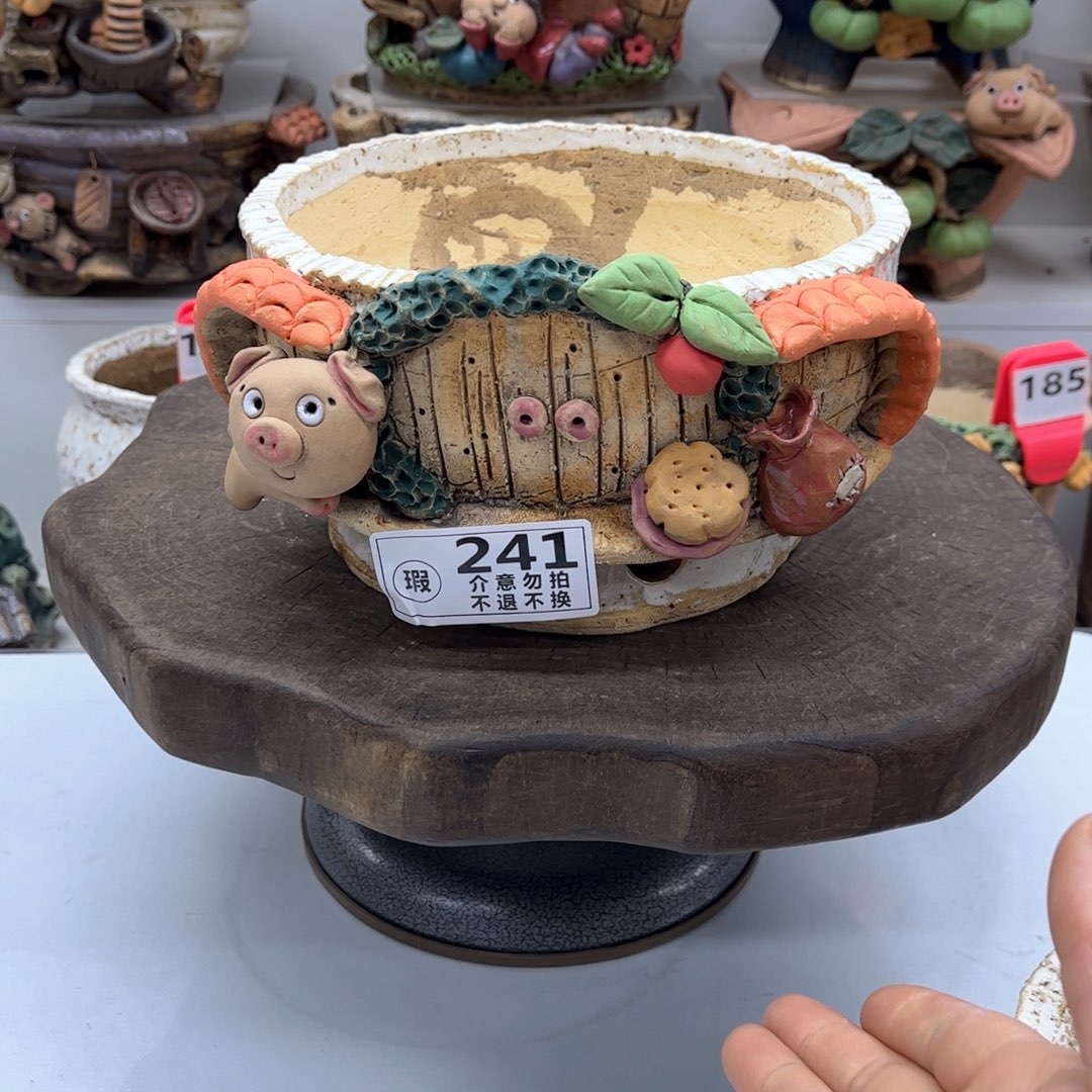 红陶T****8花盆241瑕疵8888