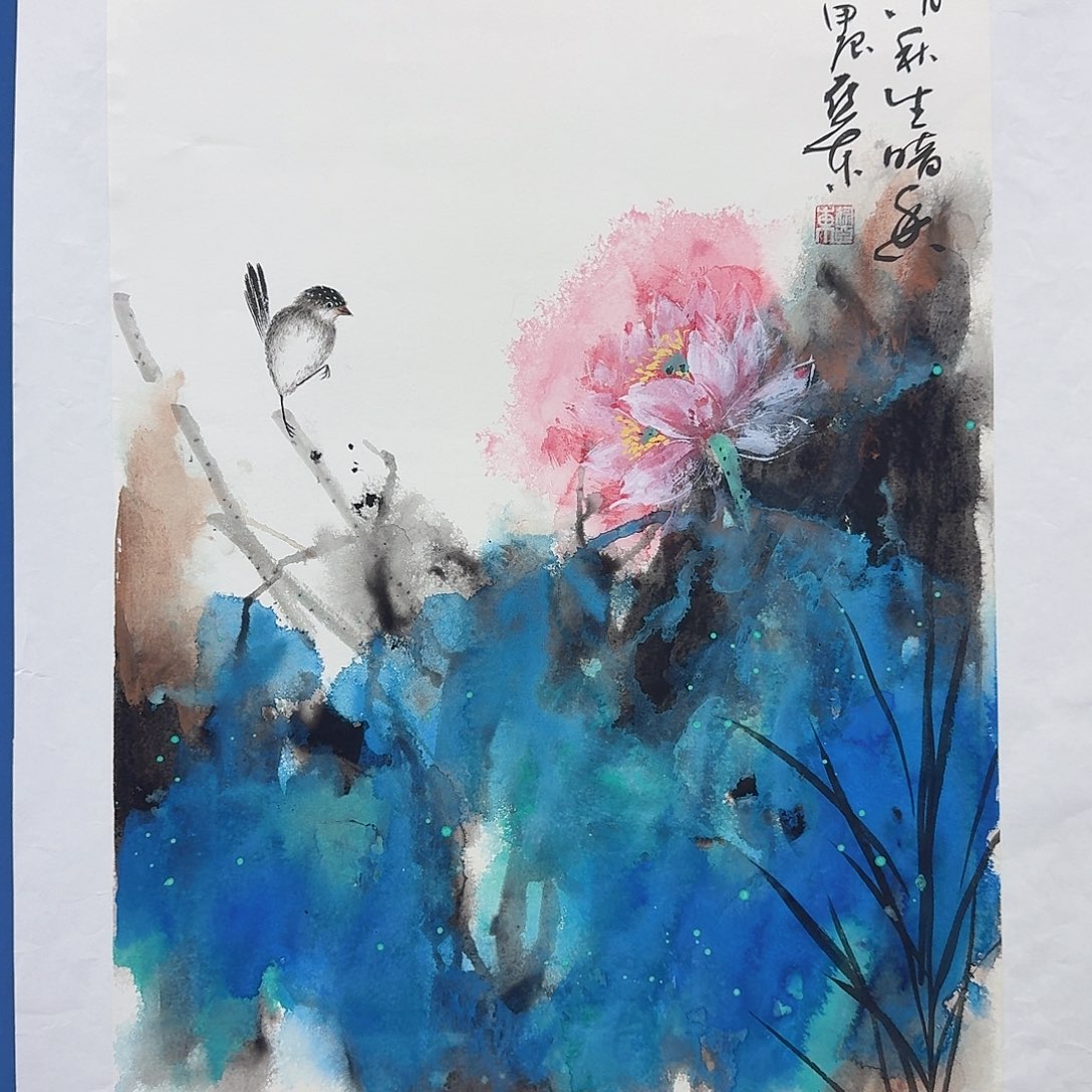 国画多次参加国内外大型