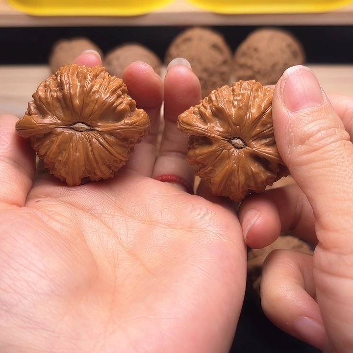 文玩核桃吊坠42白狮子