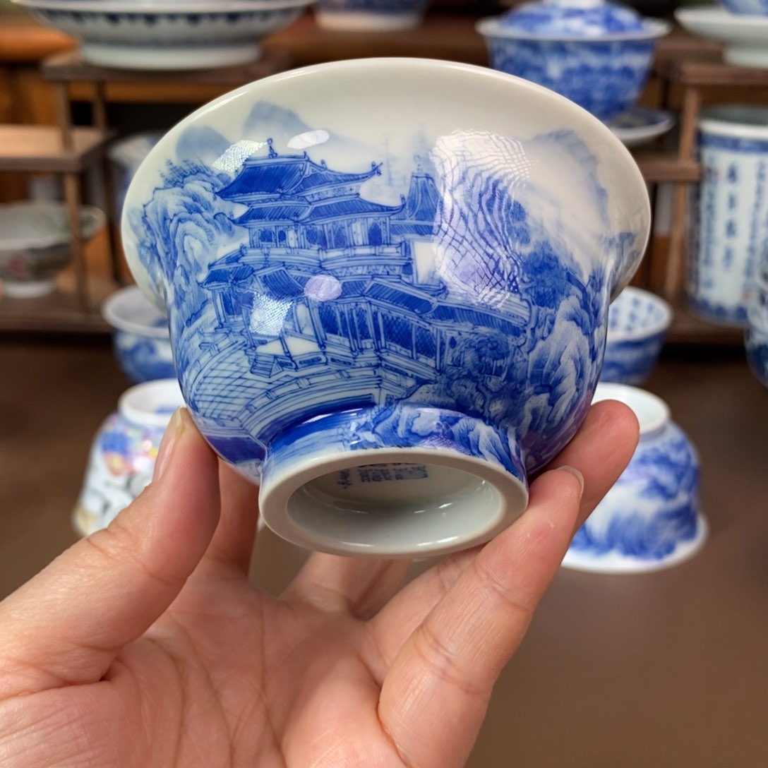 景德镇陶瓷手工手绘