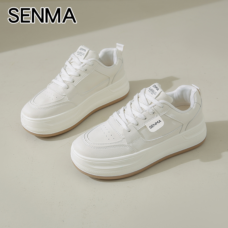 森马senma小白鞋2025新款韩版ins百搭简约网红休闲街拍软底运动鞋