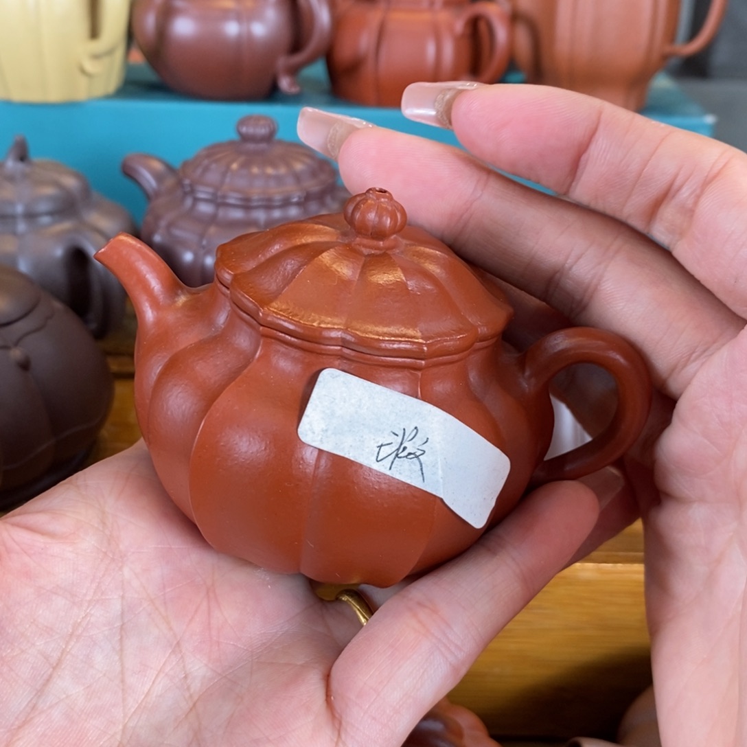 茶壶紫砂原矿泥料手工壶直播间