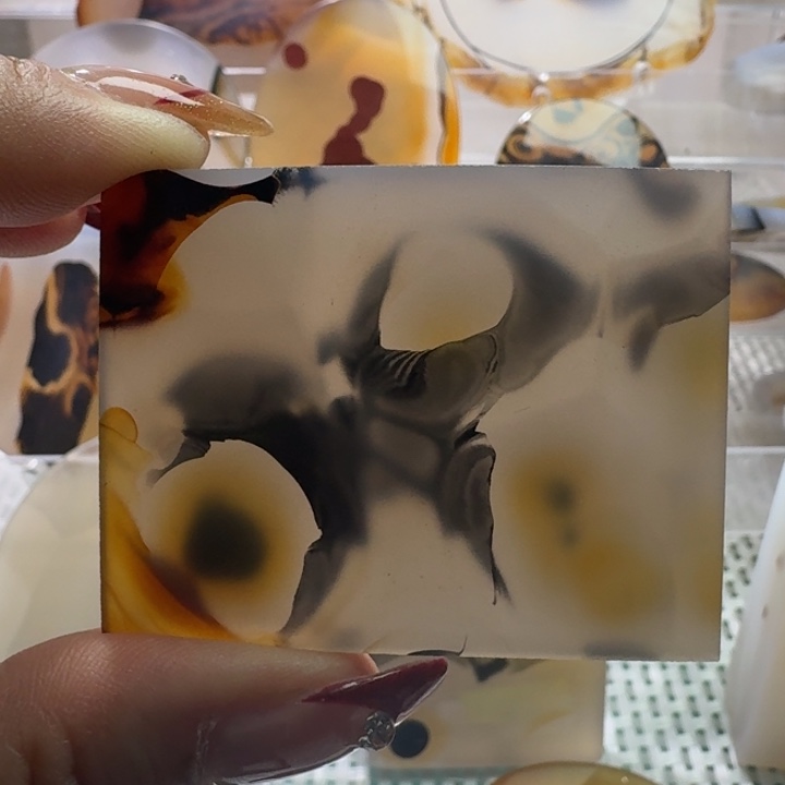 玛瑙/玉髓未镶嵌项链