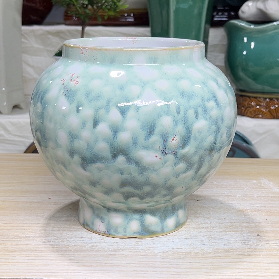 陶瓷绿植多肉微瑕花盆口径11*16