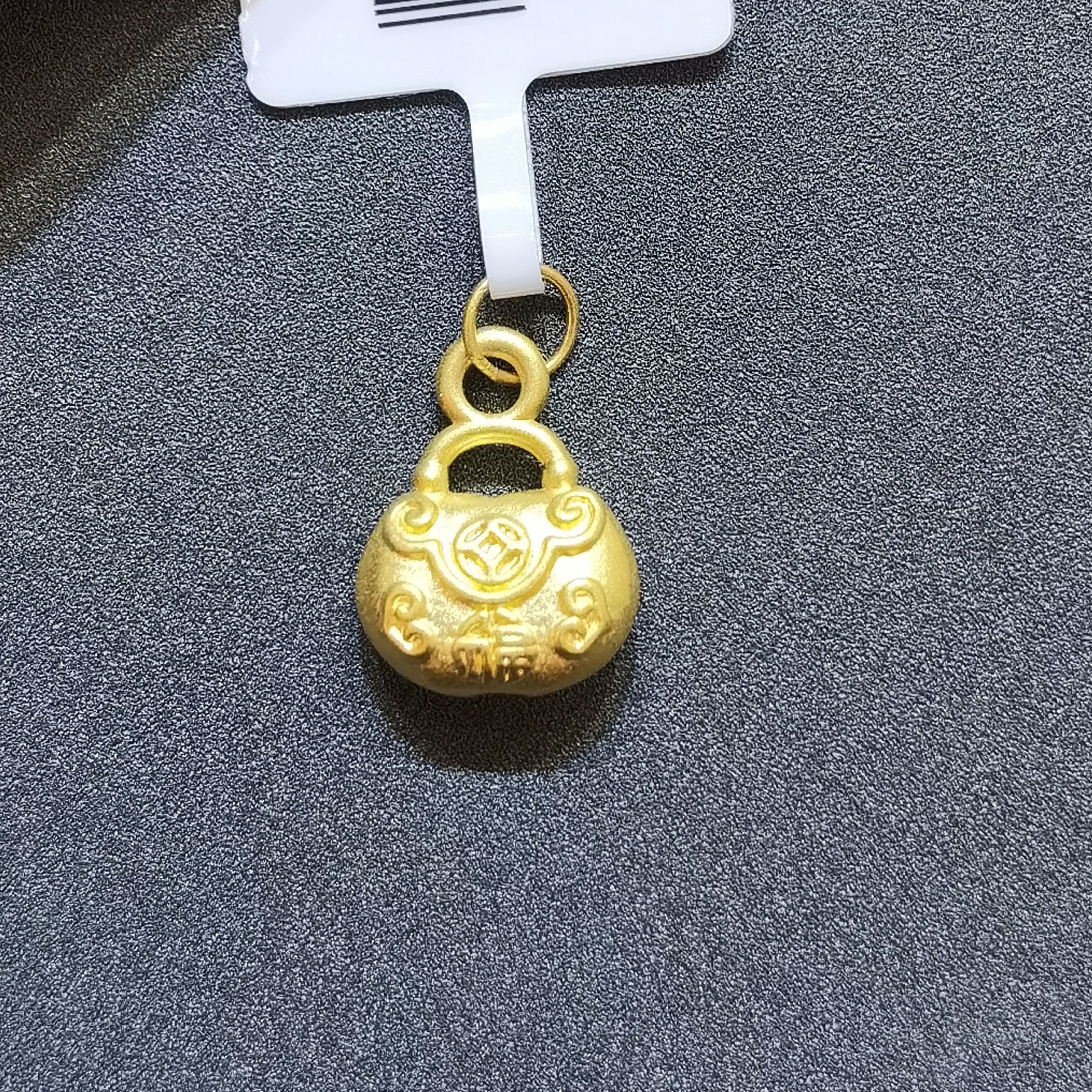 【莹莹专享】足金999 小福包 GP 0.35 纳金添福