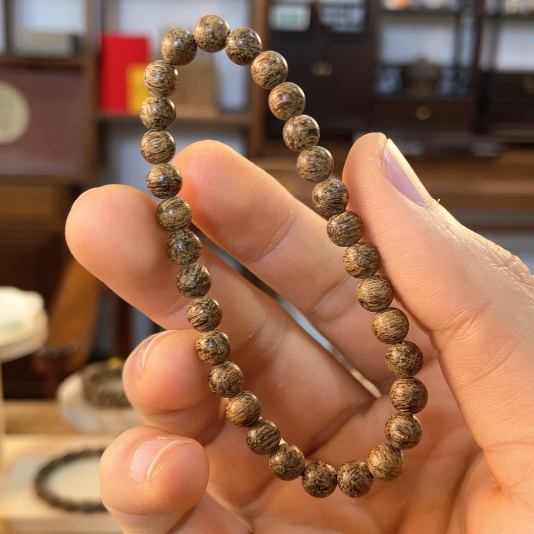 沉香手串文莱 熟结 6mm 2.9g