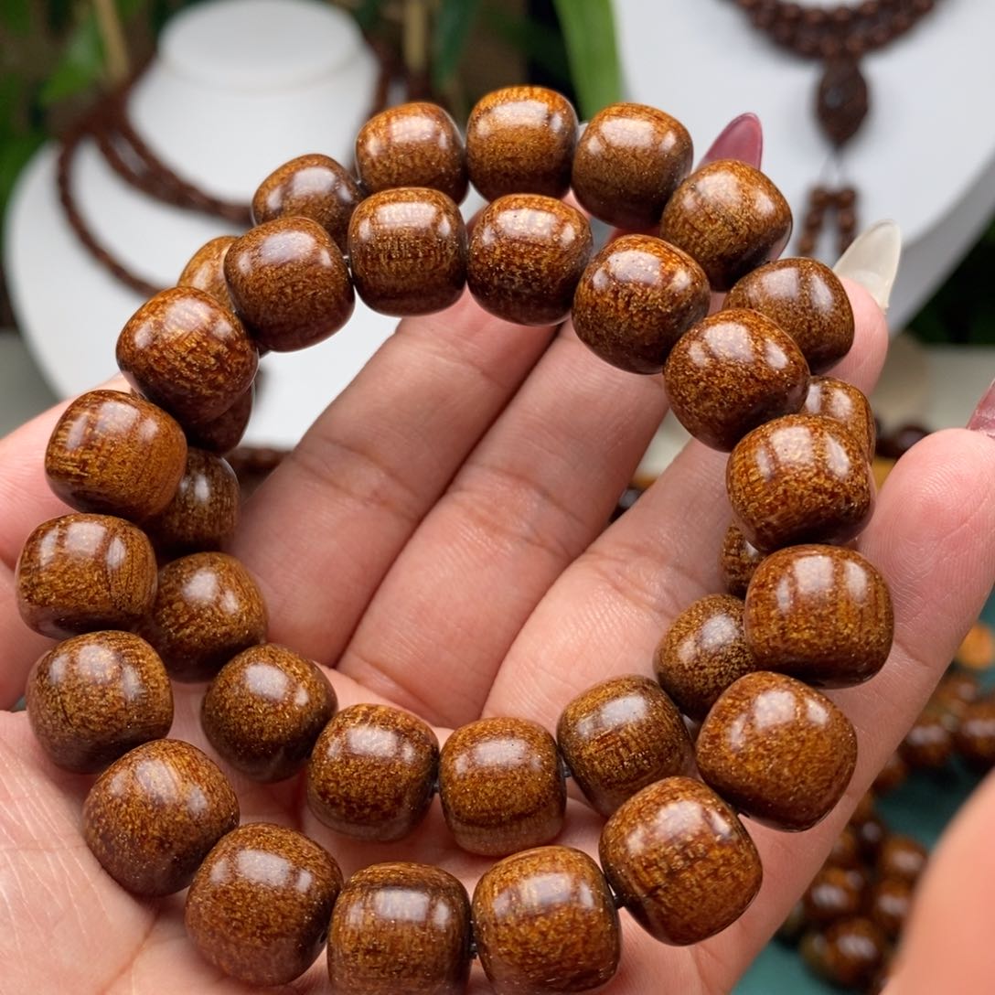 贡木手串/手链贡木1213黄金雪花龙