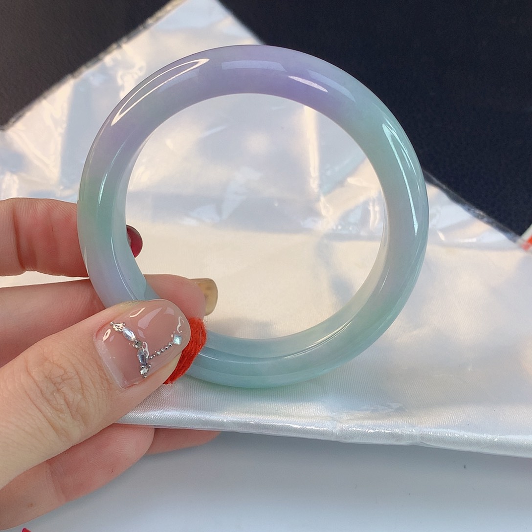 翡翠手镯未镶嵌华天然A货翡翠717