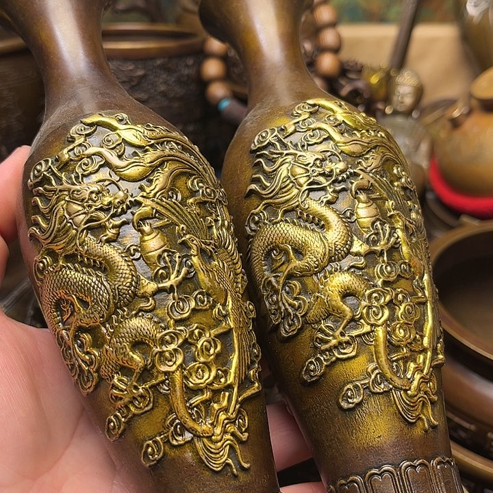 精美铜器批发档口