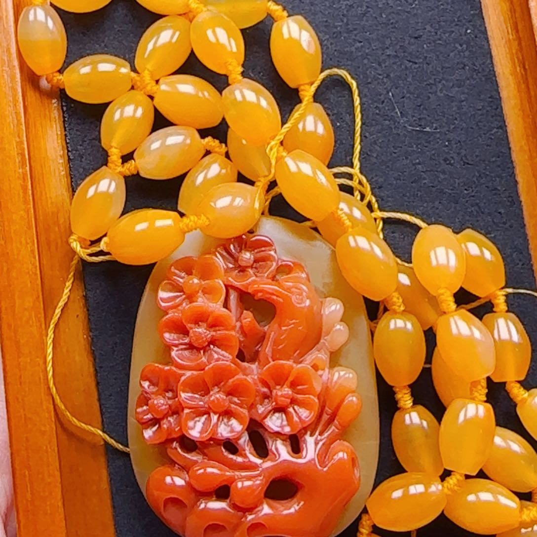 石英质玉（黄龙玉）1未镶嵌