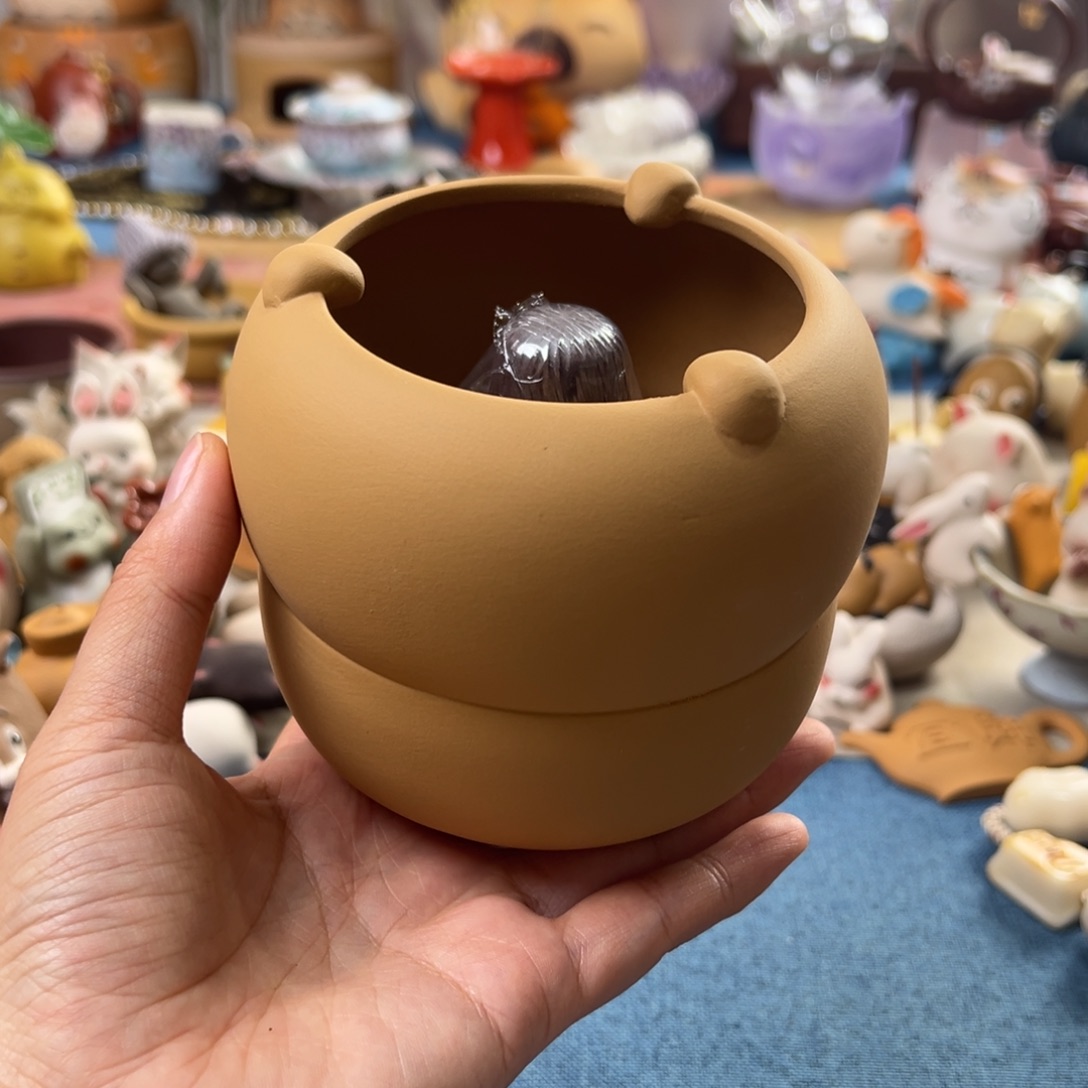 紫砂茶宠手工制作