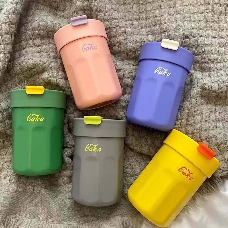 正品CAKA茶卡陶瓷保温杯咖啡杯