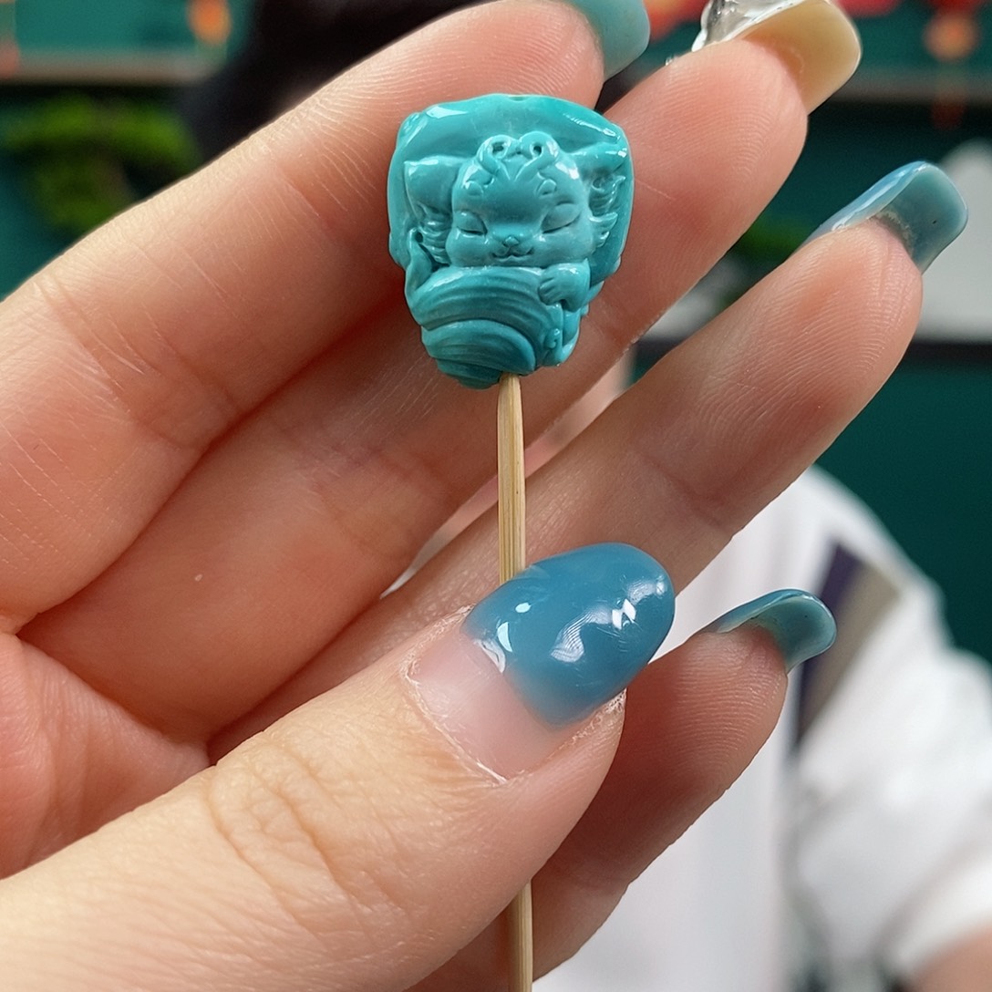 绿松石珠宝奇石未镶嵌